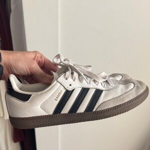 Adidas Samba White Black Sneakers